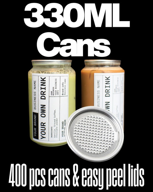 330ML Sealify Cans & Lids