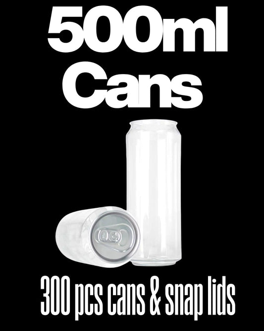 500ML Sealify Cans & Lids