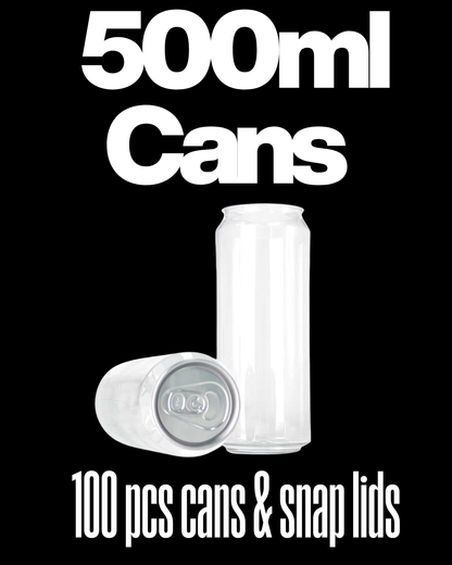 500ML Sealify Cans & Lids